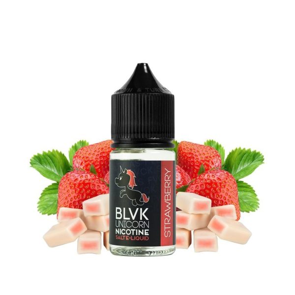 Strawberry Salt Nic BLVK Unicorn