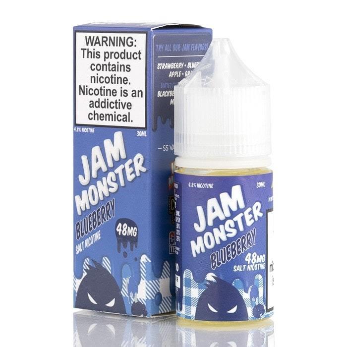 BLUEBERRY – JAM MONSTER SALTS E-LIQUID – 30ML