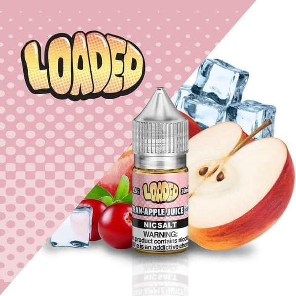LOADED SALTS – CRAN APPLE ON ICE BY RUTHLESS VAPORS – 30ML