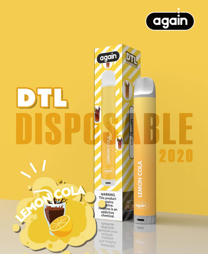 Again Dtl disposable Lemon Cola