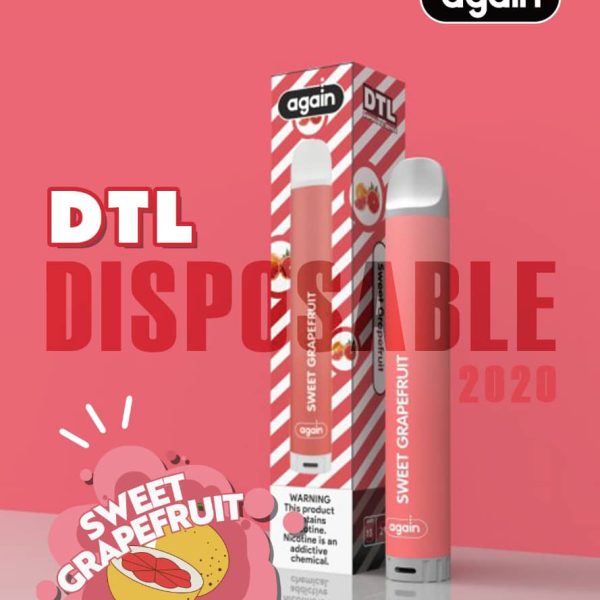 Again Dtl disposable Sweet Grapefruit