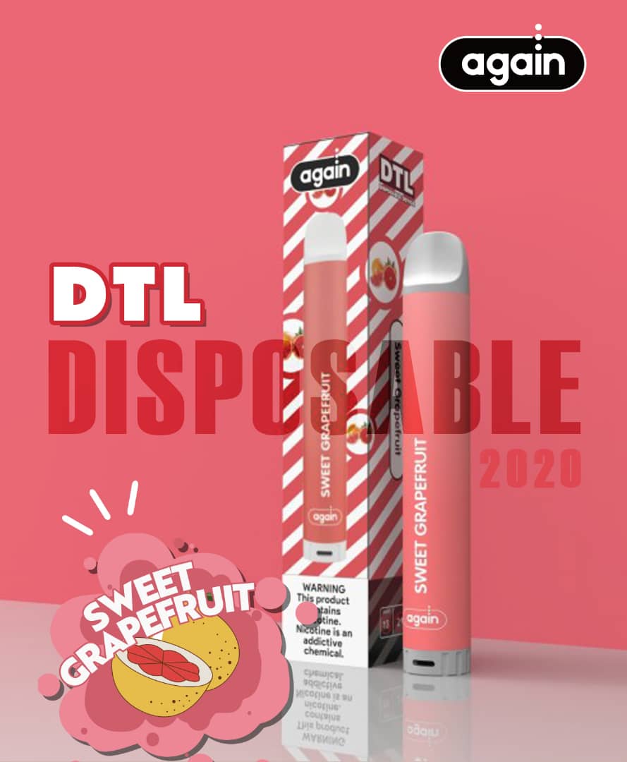 Again Dtl disposable Sweet Grapefruit