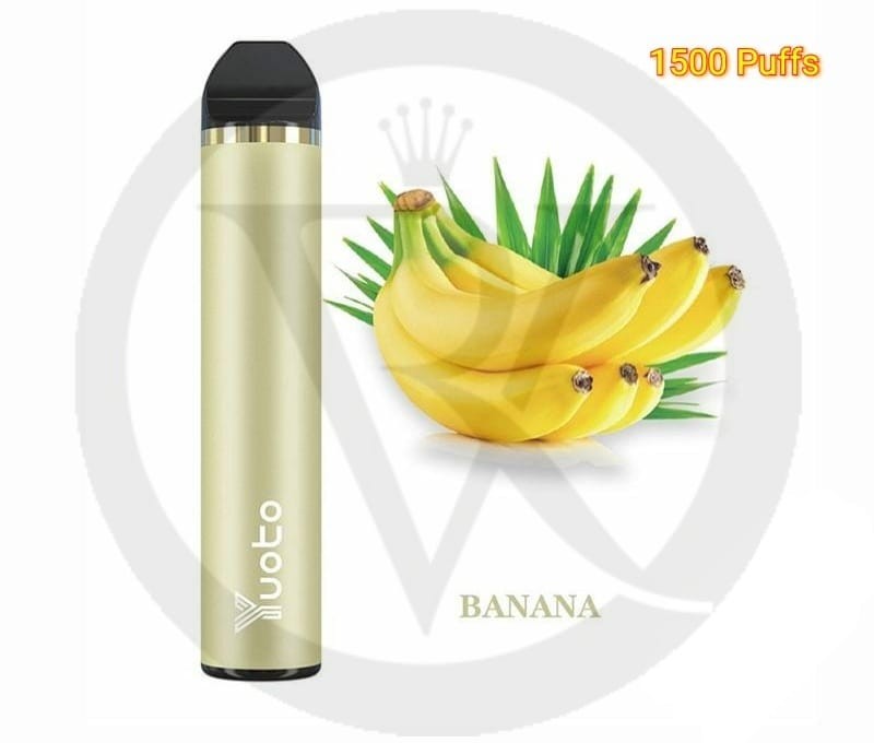 Yuoto Disposable Banana 1500 puffsYuoto Disposable Banana 1500 puffs