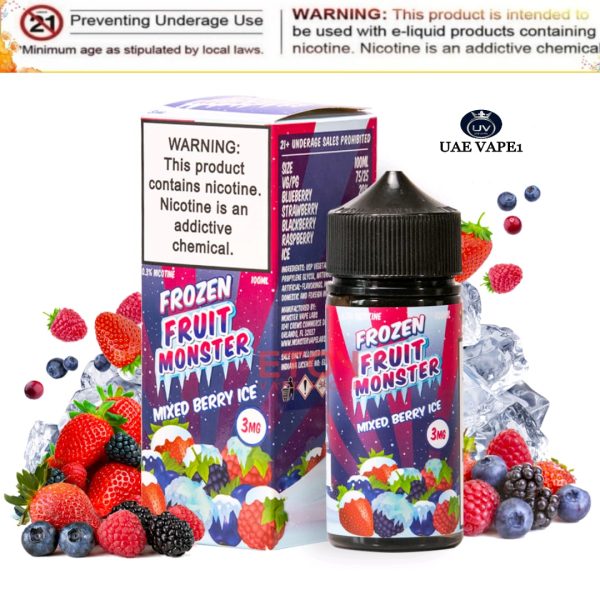 Mixed Berry Ice by Frozen Fruit Monster 100ml
