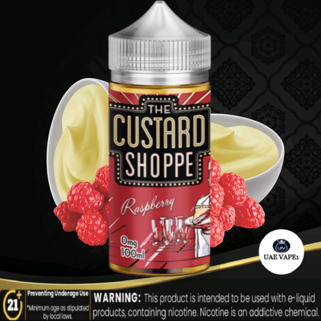 Raspberry by The Custard Shoppe 100ml