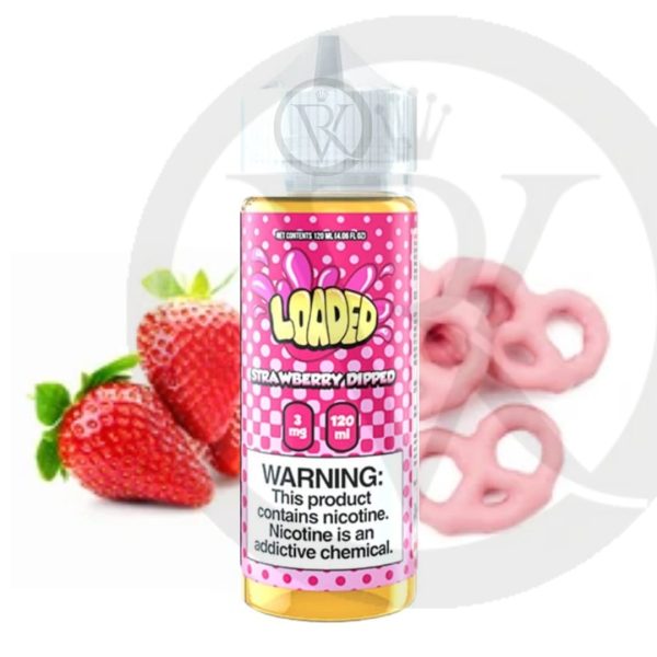 Strawberry Dipped By Loaded Vape Juice 120ml