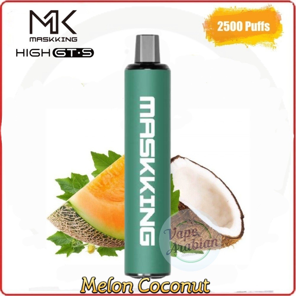 Maskking High GTS 2500 Puffs- Melon Coconut
