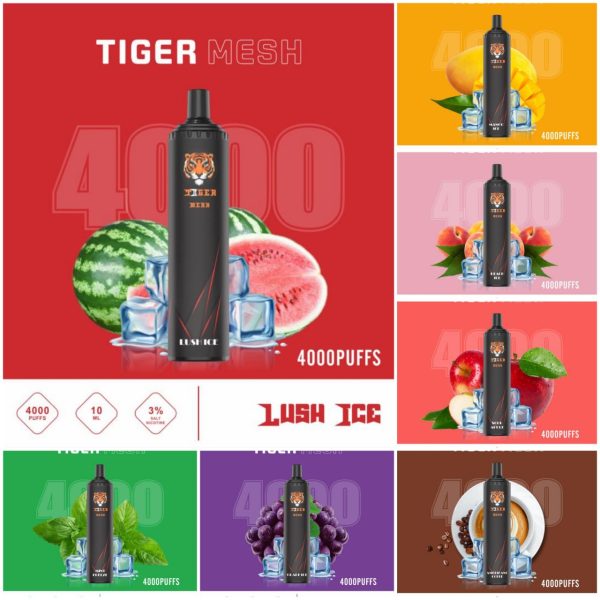 Tiger Mesh Disposable Vape 4000 Puffs