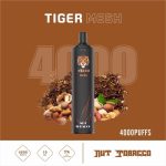 Tiger Mesh Disposable Vape 4000 Puffs- Nut Tobacco