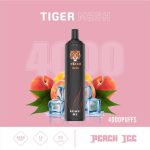 Tiger Mesh Disposable Vape 4000 Puffs- Peach Ice