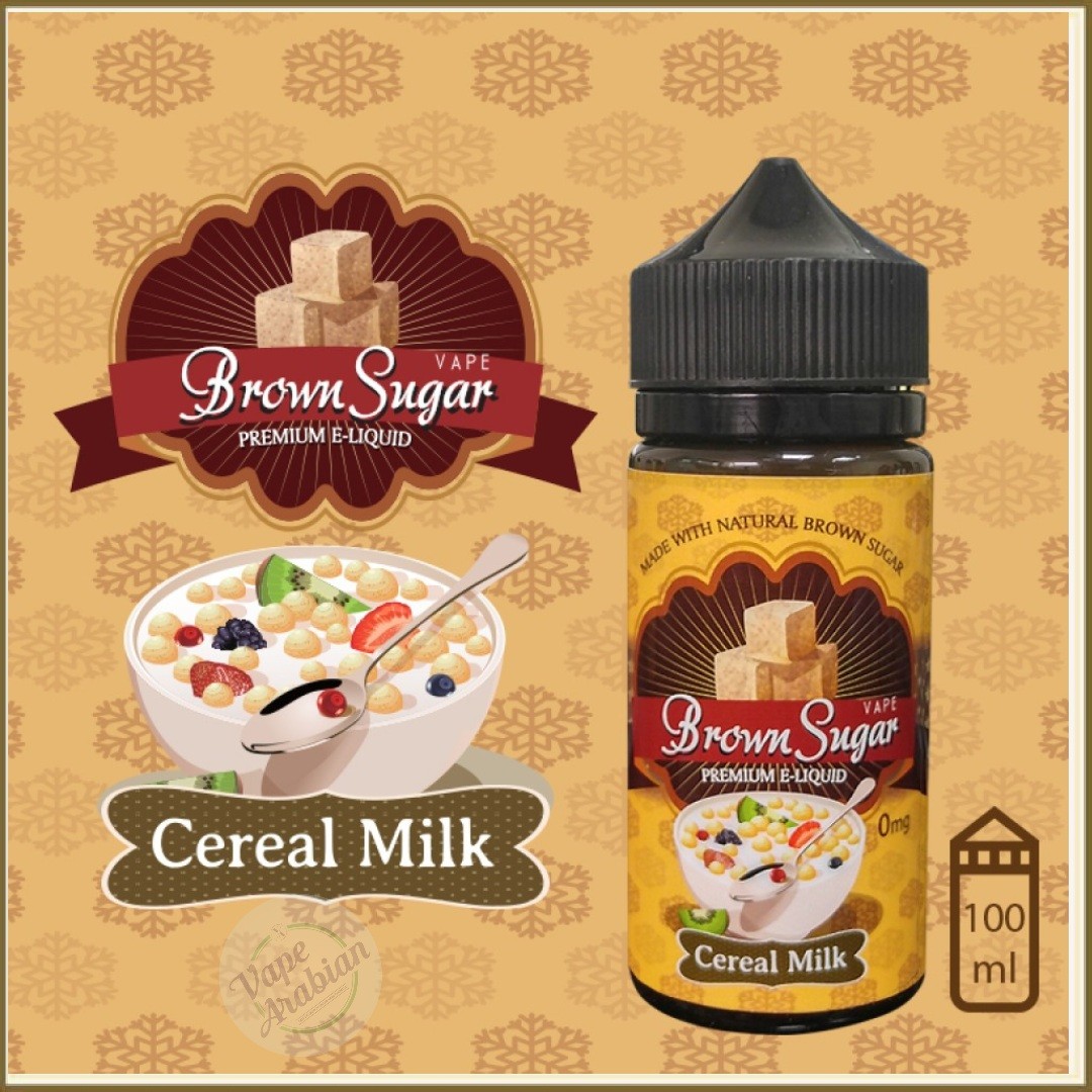 Brown Sugar Premium E Liquid - Cereal Milk
