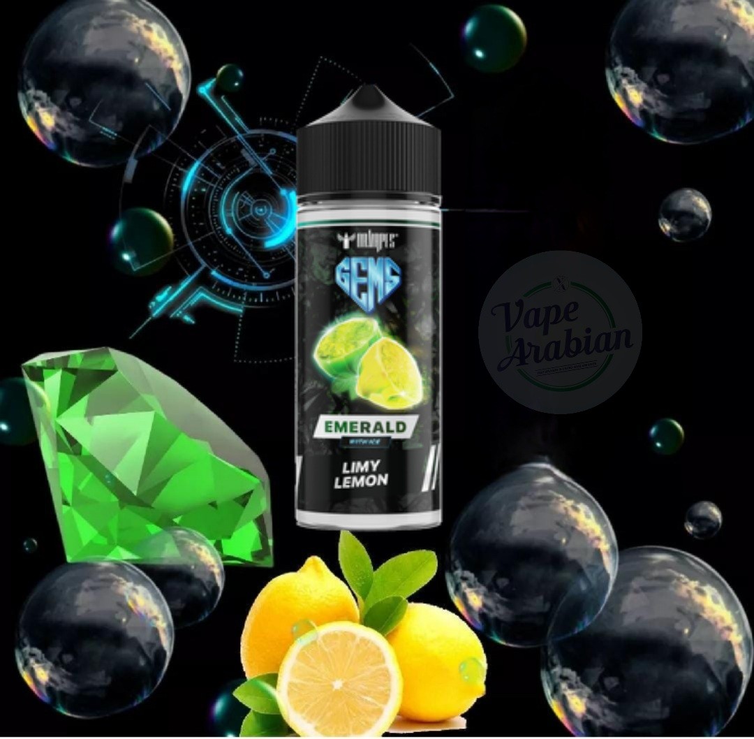 Dr Vapes Gems Emerald Limy Lemon 120ml best online shop UAE