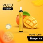 VUDU Filter Disposable 2500 Puffs- Mango Ice