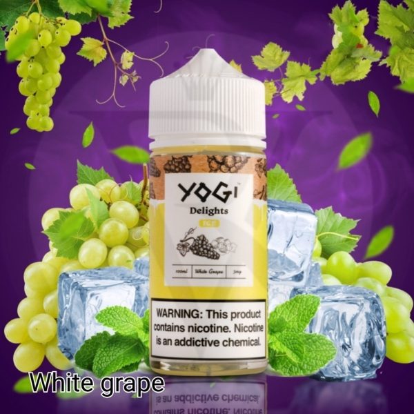 yogi delights white grape ice