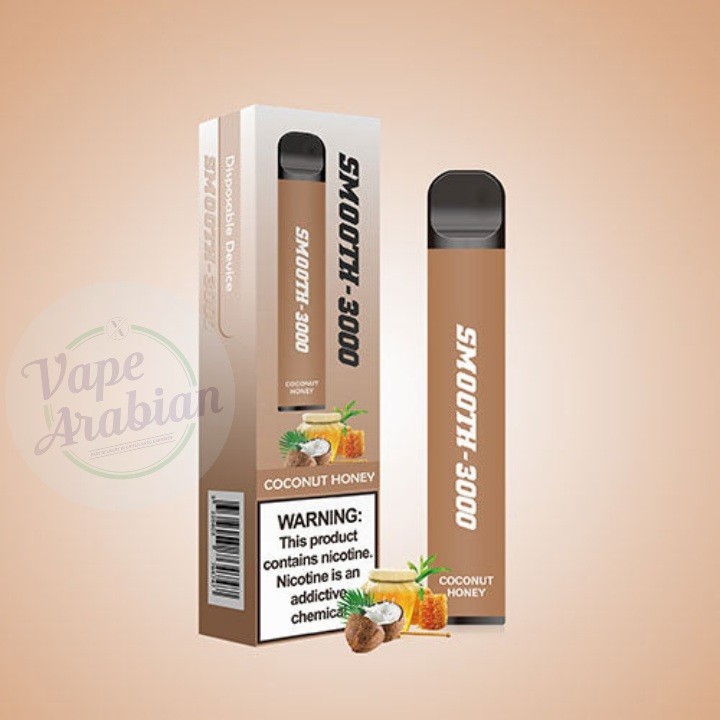 Smooth 3000 Puffs Disposable Vape- Coconut Honey
