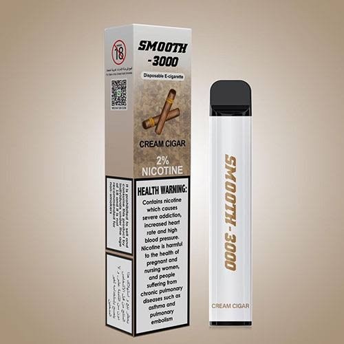 Smooth 3000 Puffs Disposable Vape- Cream Cigar