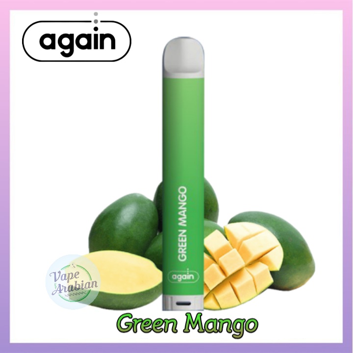 Again DTL Disposable Pod 300puffs- Green Mango