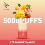 ELF Bar 5000Puffs Disposable Vape- Strawberry Mango