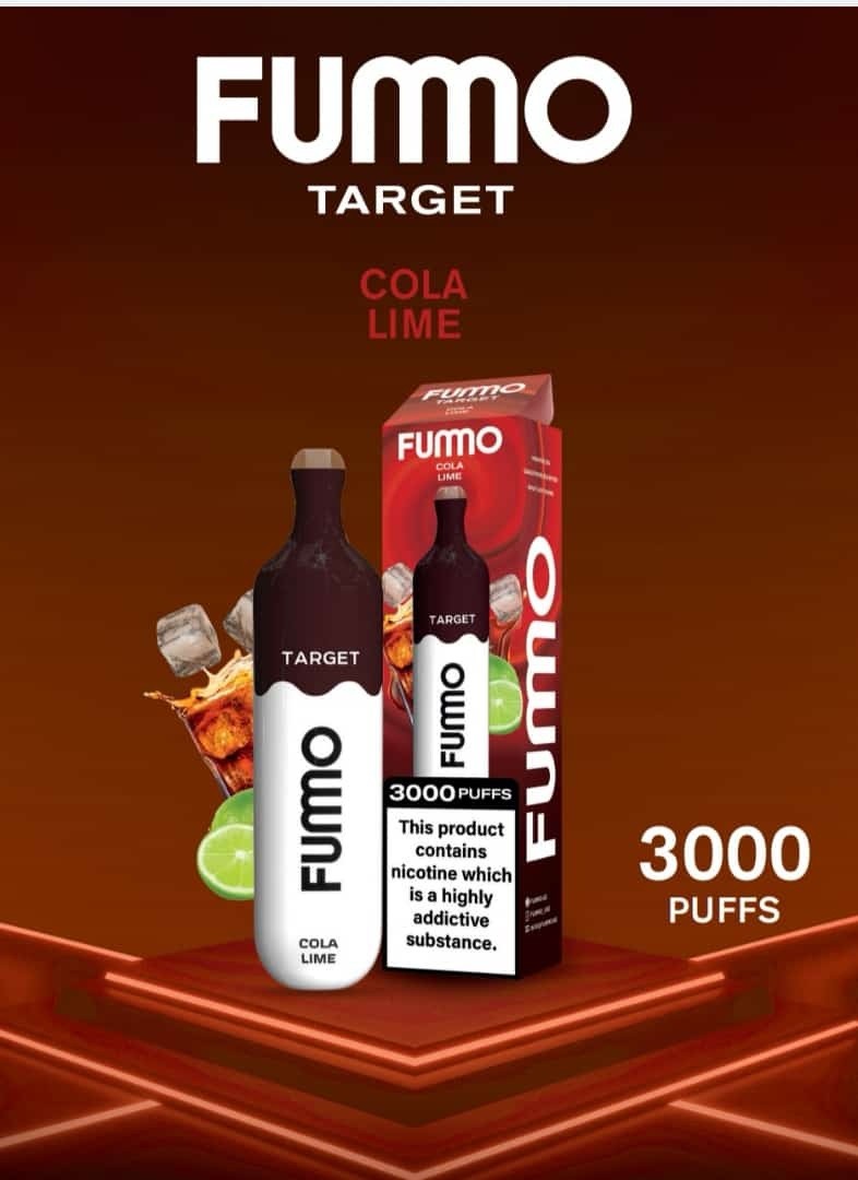 Fummo Target Disposable 3000 Puffs- Cola Lime