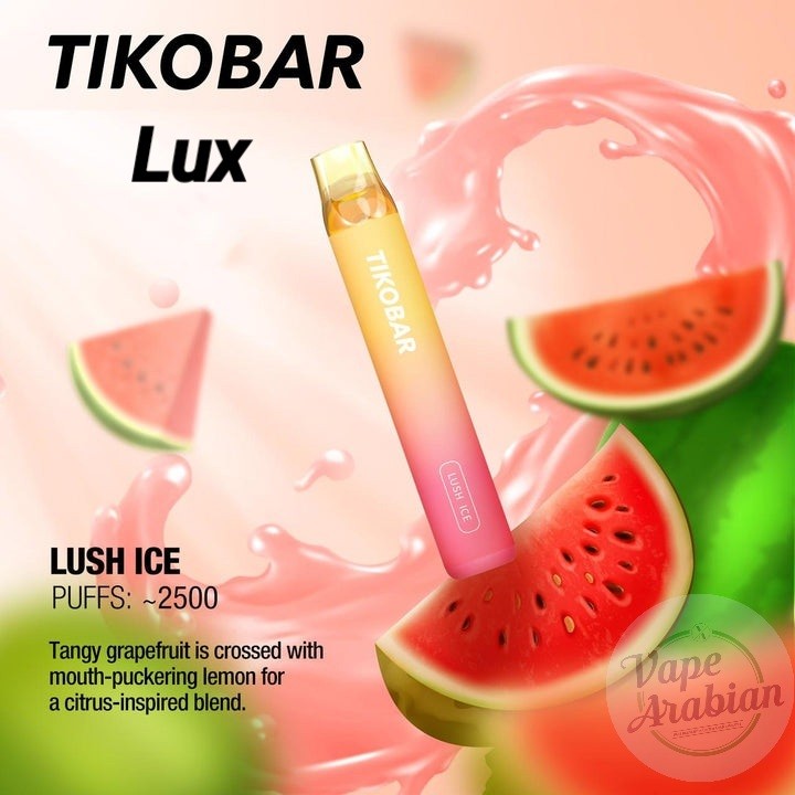 Tikobar Lux Disposable Pods 2500 Puffs- Lush Ice
