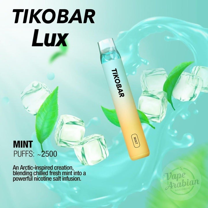 Tikobar Lux Disposable Pods 2500 Puffs- Mint