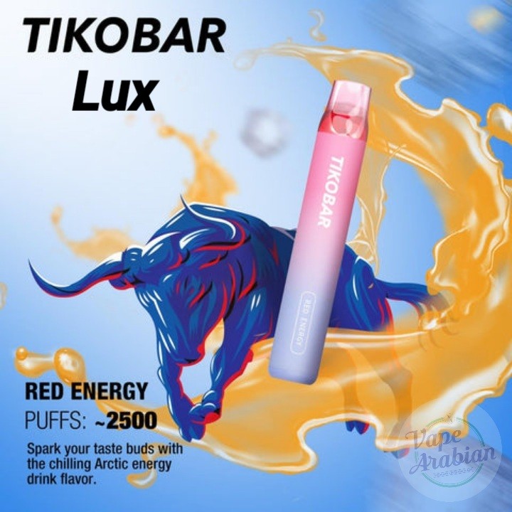 Tikobar Lux Disposable Pods 2500 Puffs- Red Energy