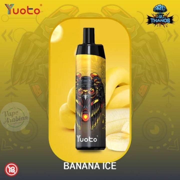 Yuoto Thanos Disposable pod 5000 Puffs- Banana Ice