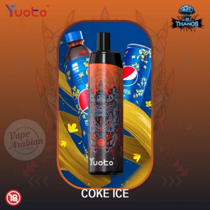 Yuoto Thanos Disposable pod 5000 Puffs- Coke Ice