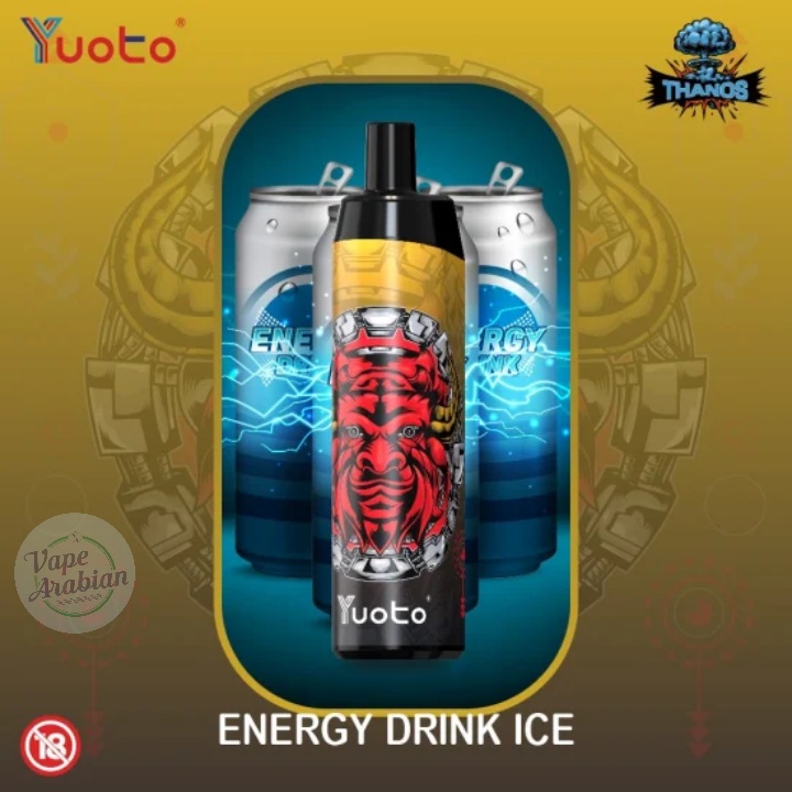 Yuoto Thanos Disposable pod 5000 Puffs- Energy Drink Ice