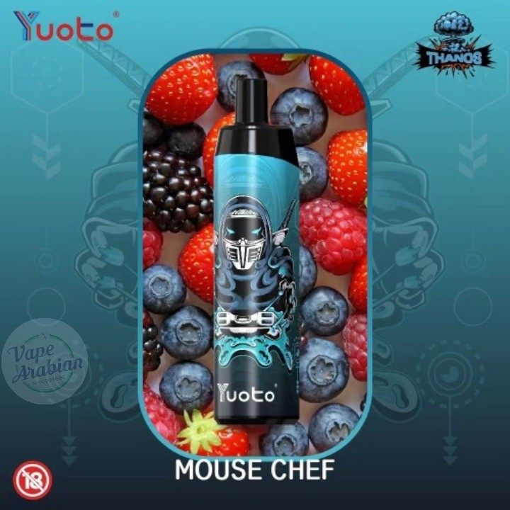 Yuoto Thanos Disposable pod 5000 Puffs- Mouse Chef
