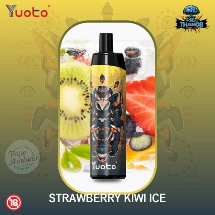 Yuoto Thanos Disposable pod 5000 Puffs- Strawberry Kiwi Ice
