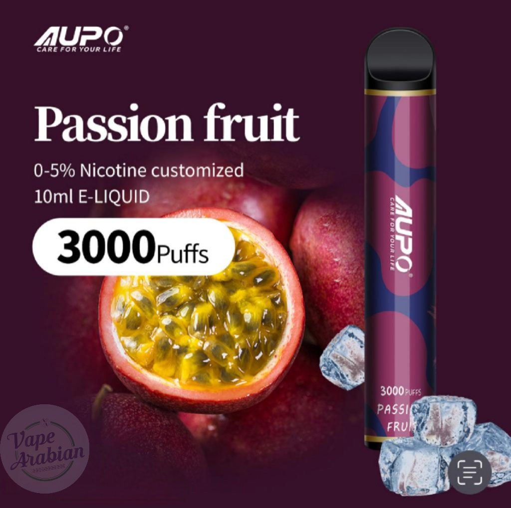 Aupo 3000 Puffs Disposable Pod- Passion Fruit