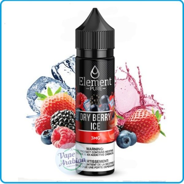 dry berry ice by element pure 60ml