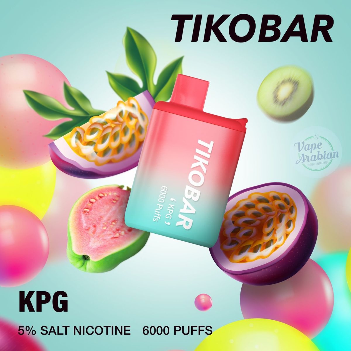 Tikobar disposable pod 6000puffs- KPG