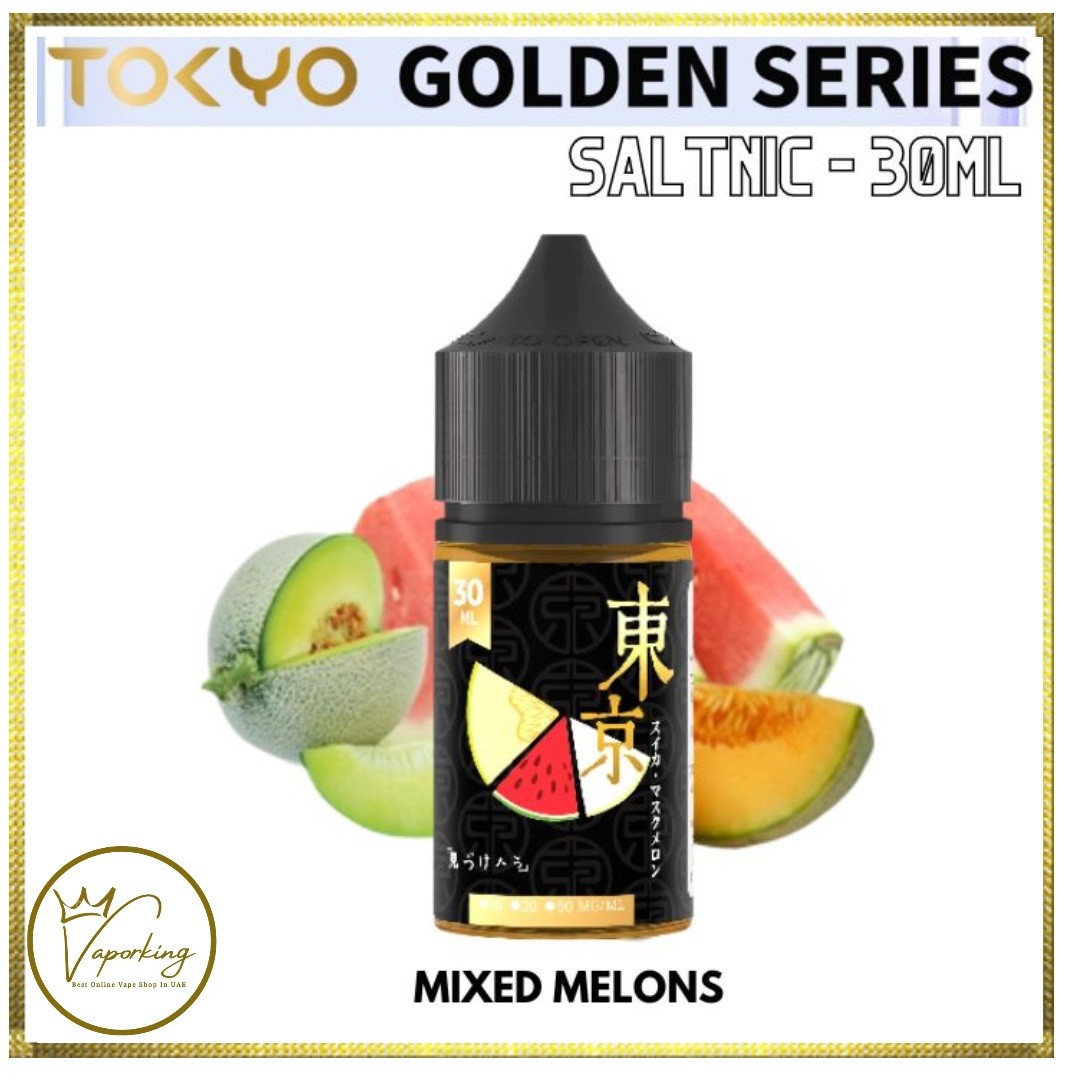 Tokyo Golden Series Salt Nic- Mixed Melons