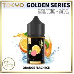 Tokyo Golden Series Salt Nic- Orange Peach Ice