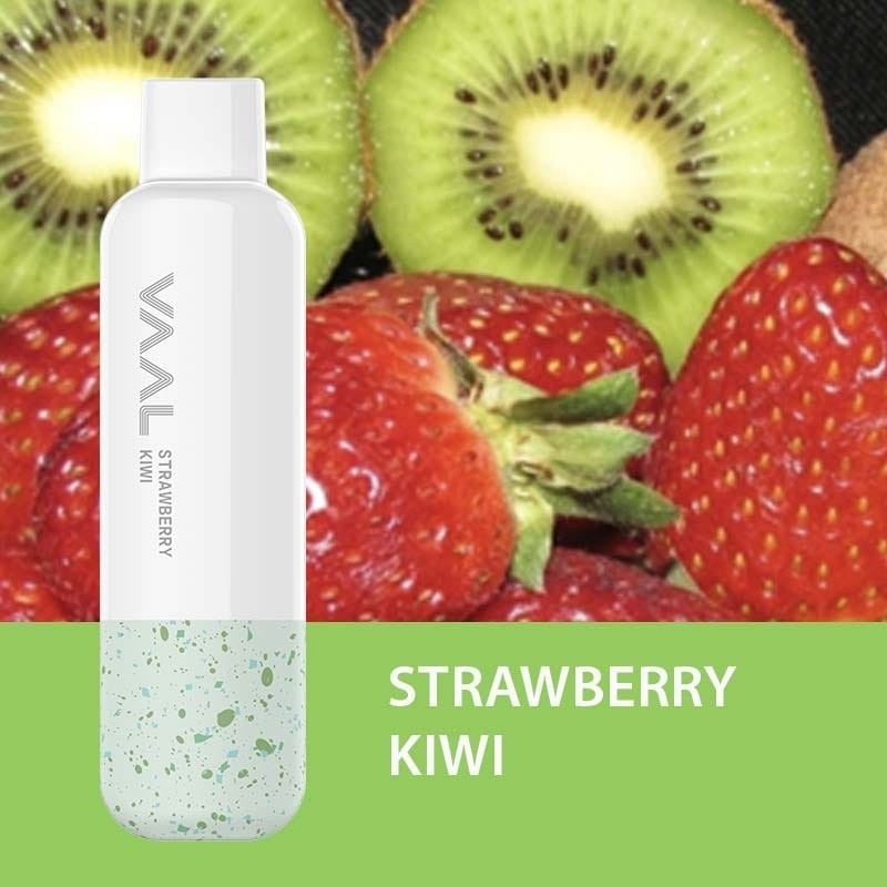 VAAL Rechargeable 4500 Puffs Disposable Kit Strawberry kiwi