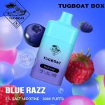TUGBOAT BOX 6000 Puffs Blue Razz