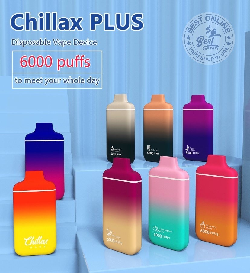chillax plus disposable pod 6000 puff