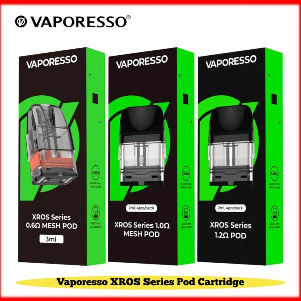 vaporesso xros series pod cartridge