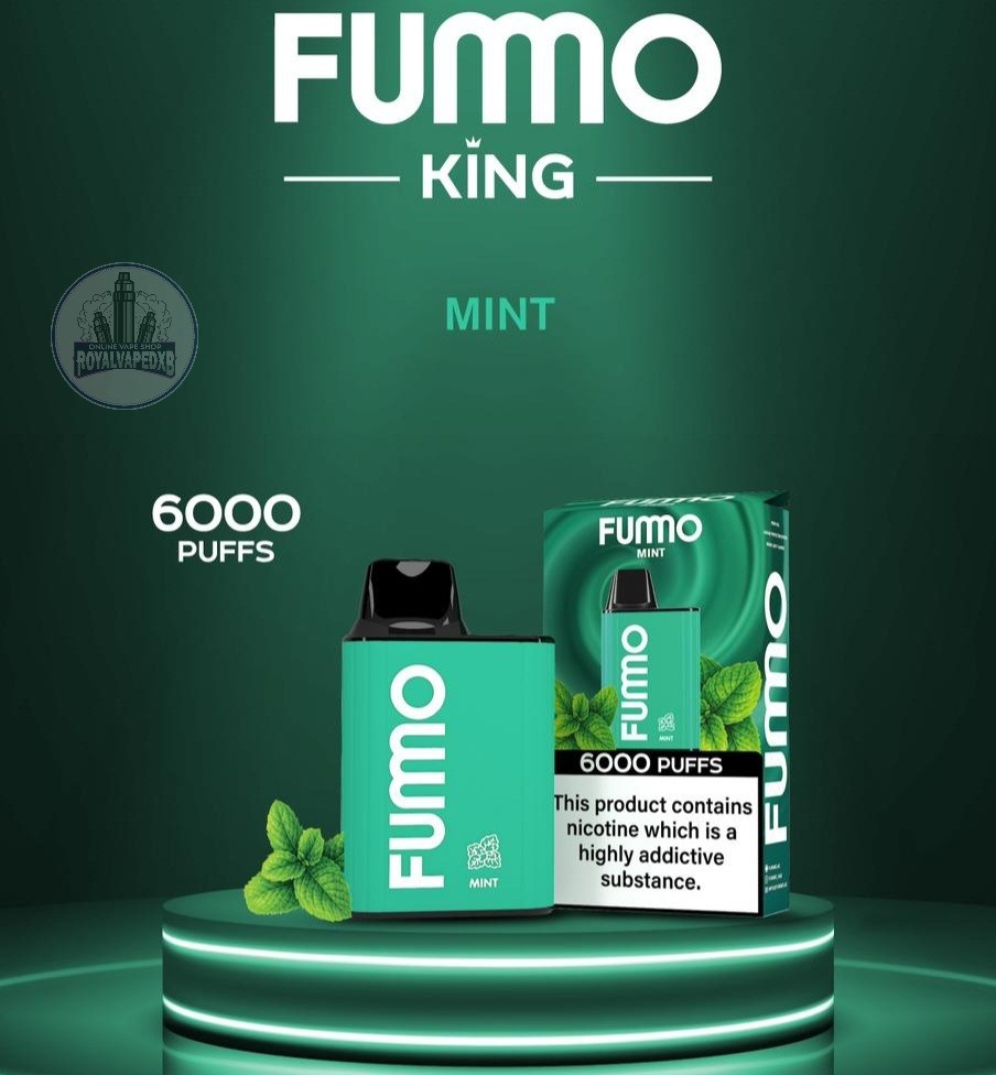 Fumo King 6000 Puffs Disposable Vape In Dubai