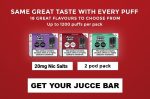jucce bar disposable pods