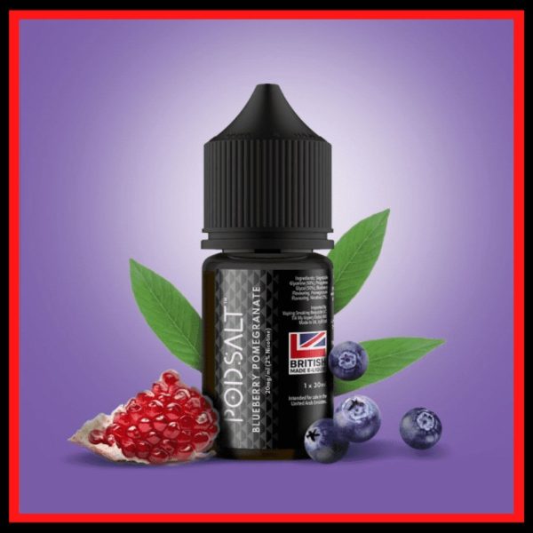 pod salt blueberry pomegranate salt nic