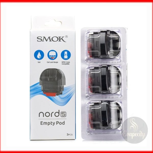 smok nord 5 replacement pods