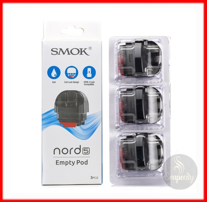 smok nord 5 replacement pods