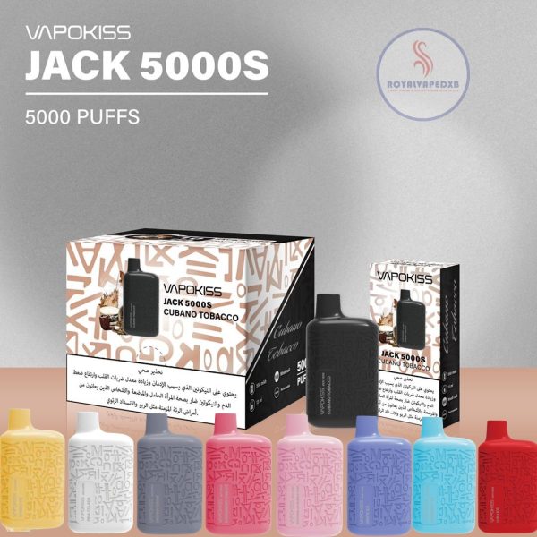 vapokiss jack 5000s disposable vape
