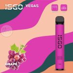 Isgo Vegas Disposable 2800 Puffs- Grape