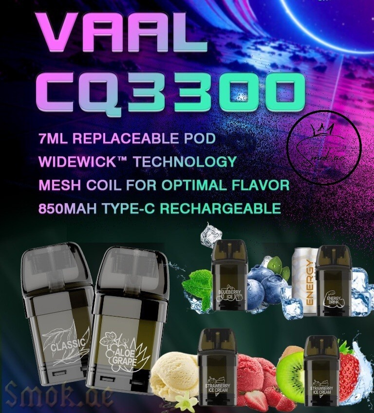vaal cq3300 replaceable pod disposable