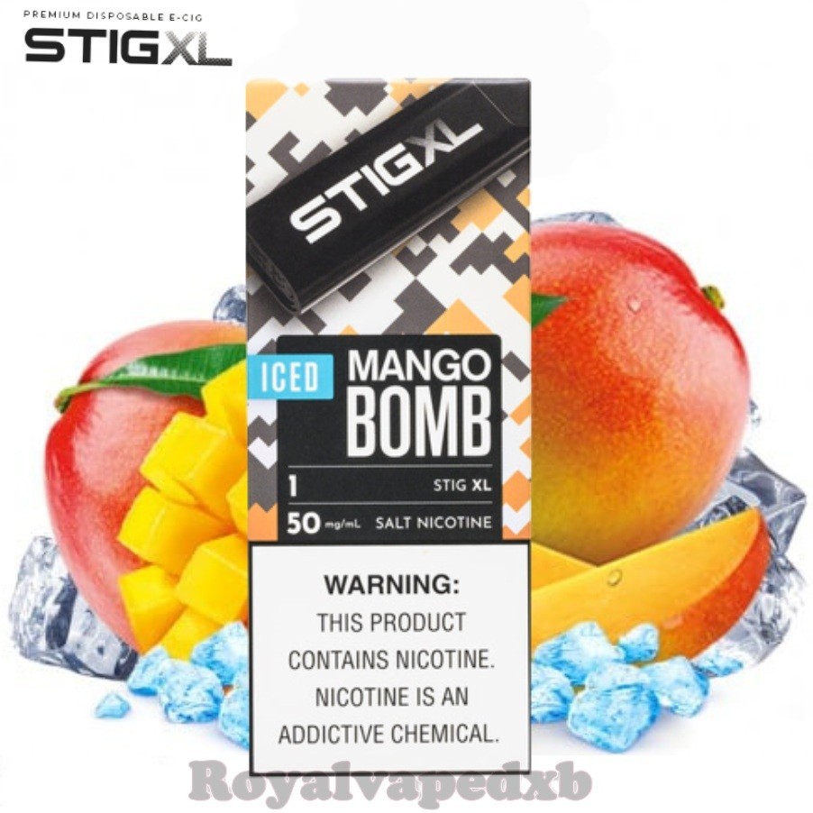 VGOD STIG XL Disposable Vape Iced Mango Bomb