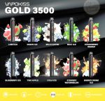 vapokiss gold 3500 puffs disposable vape